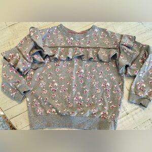 Peek Gray Floral Sweatshirt 8